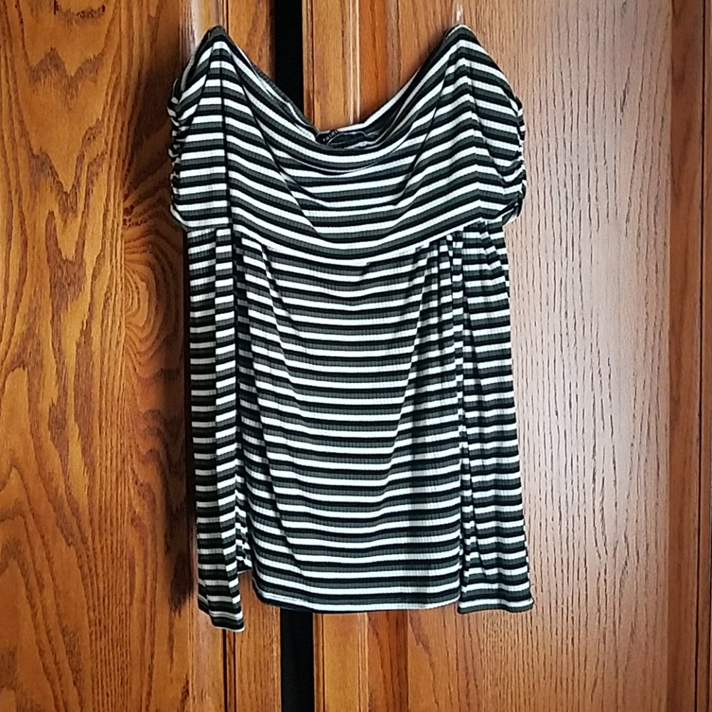 Stripped off the Shoulder